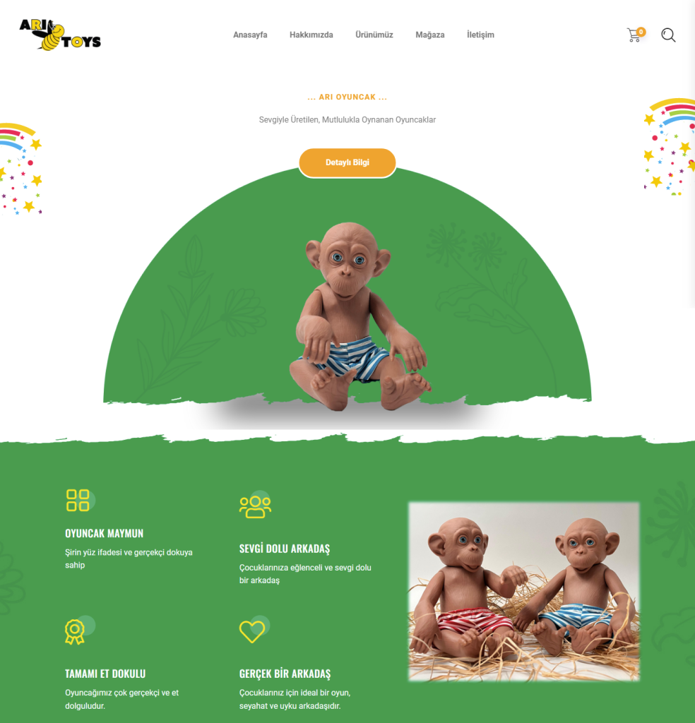 Arı Toys E-Ticaret Sitesi